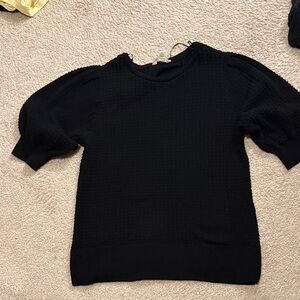 Terra & Sky Black Sweater